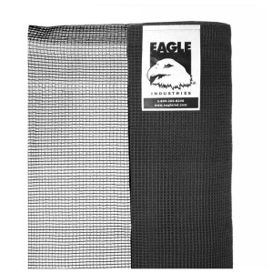 4' x 150' Black 1/4'' Safety Debris Netting FR, SN-04150-BLK-FR, Price per Pallet of 50 Rolls