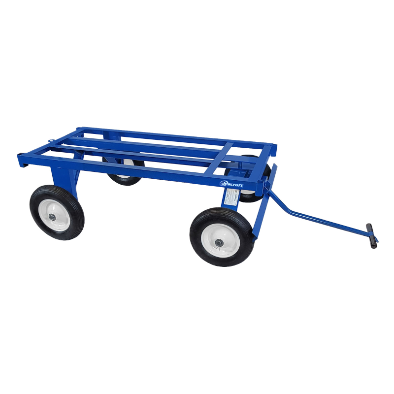 Flat Material Cart, 4 Wheel