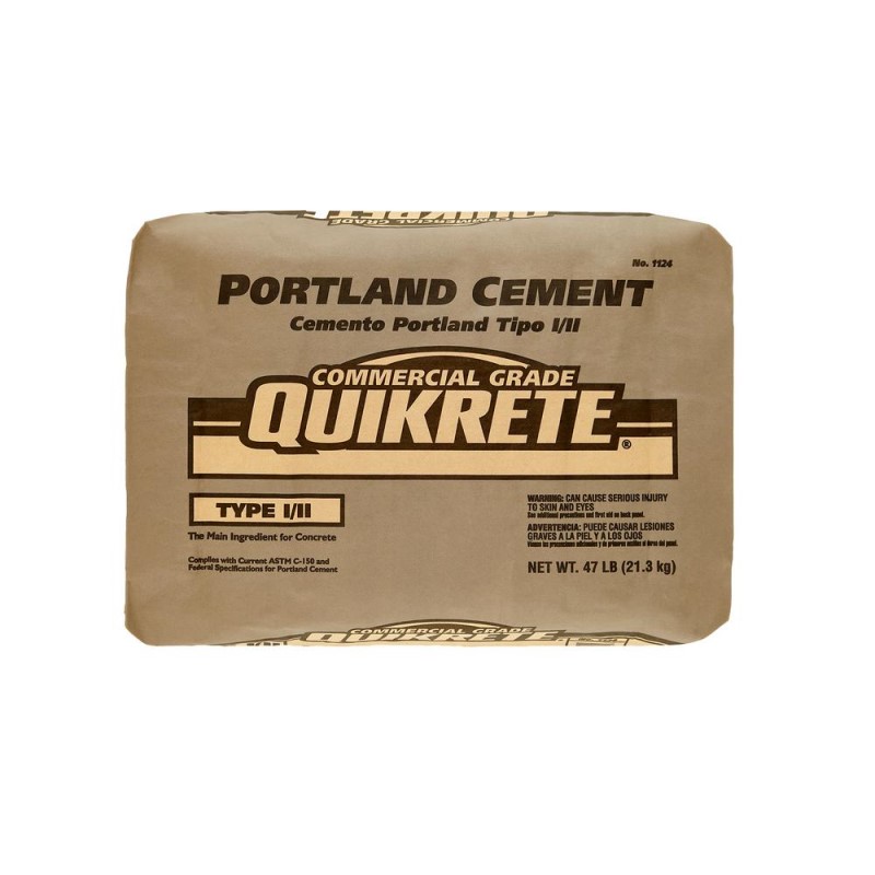 Portland Cement Type I Ii Quikrete 94lb Bag 35 Bags Per Pallet Price Per 70 Bags 2 Pallets 922 10 Order Now At Outpost Construction Supply